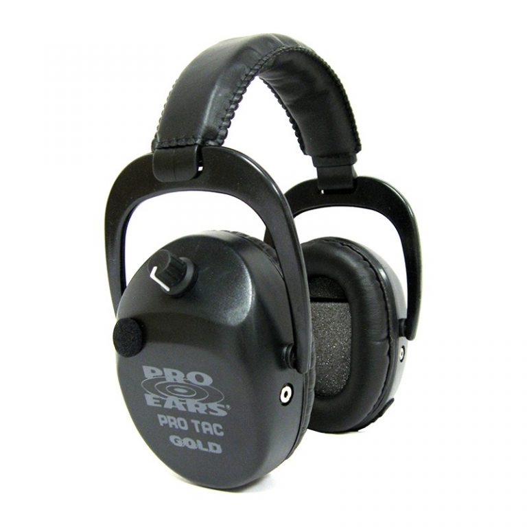 Pro Tac SC Gold Ear Muffs | Tactical Hearing Protection | Pro Ears