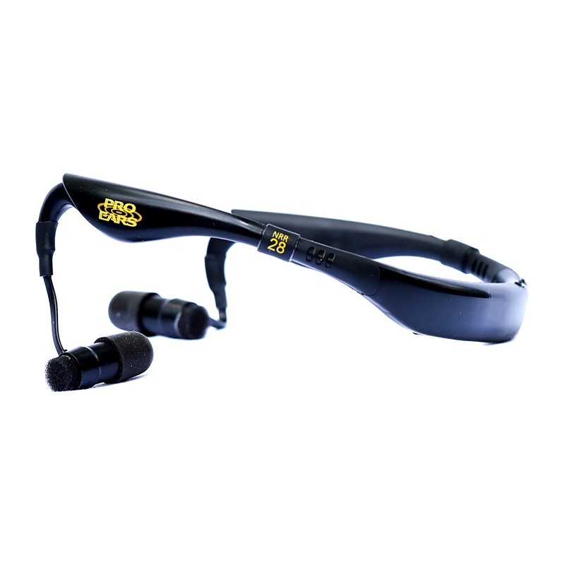Pro Ears PEEBBLK Stealth 28 Black Main View Electronic Hearing Protection Amplification