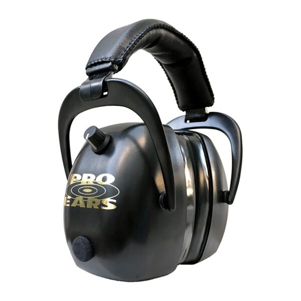 Pro Ears PEG2RMB Gold II 30 Black Main View Electronic Ear Hearing Protection Earmuffs