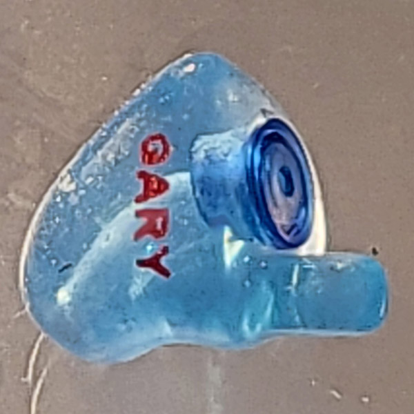 Solid Plug – Full Concha (blue)